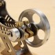 Vacuum Flame-Licker Engine Model with Wood Base