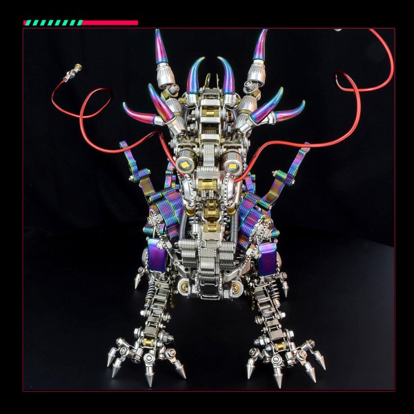Cyberpunk Mechanical Dragon Metal Model Kit 2030+PCS