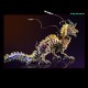 Cyberpunk Mechanical Dragon Metal Model Kit 2030+PCS