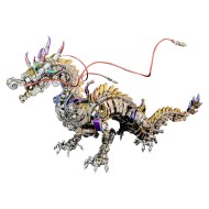 Cyberpunk Mechanical Dragon Metal Model Kit 2030+PCS
