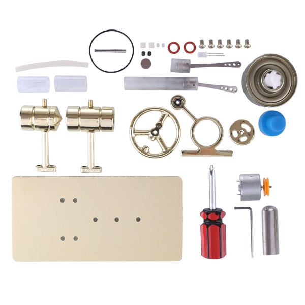 DIY Stirling Engine Generator Kit with LED