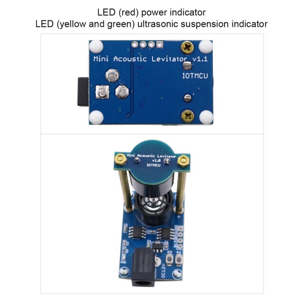 Mini 40kHz Acoustic Levitation Standing-Wave Kit