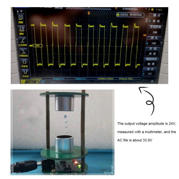 Mini 40kHz Acoustic Levitation Standing-Wave Kit