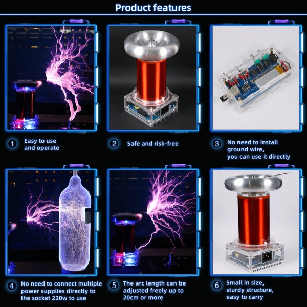 STARK SSTC Music Tesla Coil Demonstration Model STARK SSTC Music Tesla Coil Demonstration Model