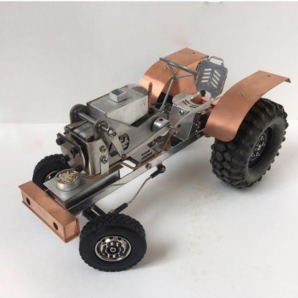 Stirling Vacuum Tractor Engine Model