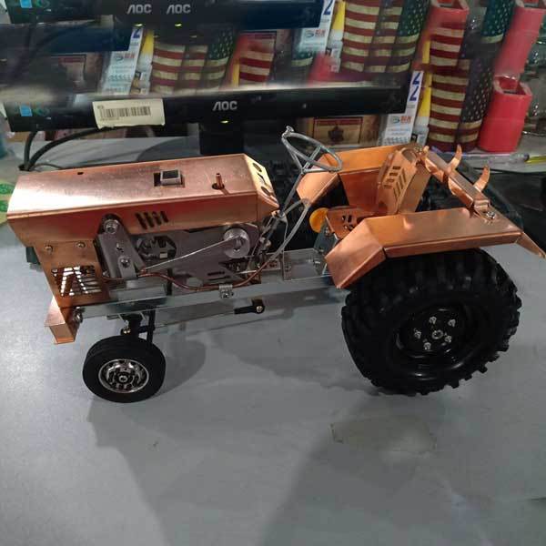Stirling Vacuum Tractor Engine Model