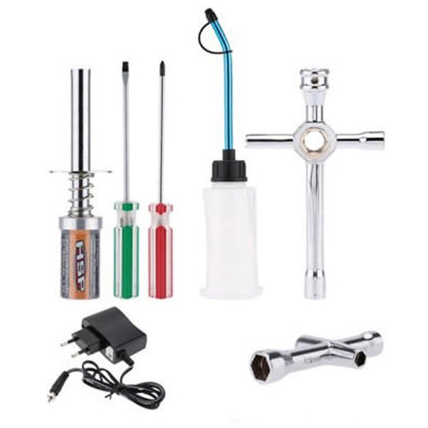 HSP 80142A Nitro RC Starter Tool Kit with Glow Igniter HSP 80142A Nitro RC Starter Tool Kit with Glow Igniter