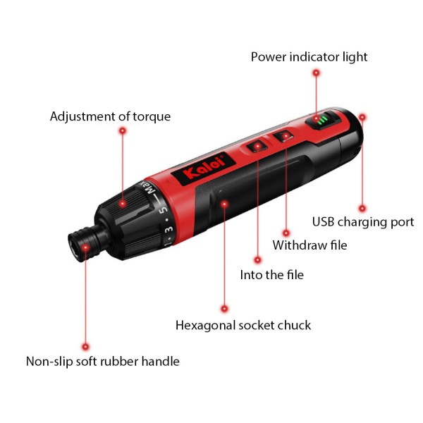 Precision Electric Torque Screwdriver Set for Model Building Precision Electric Torque Screwdriver Set for Model Building