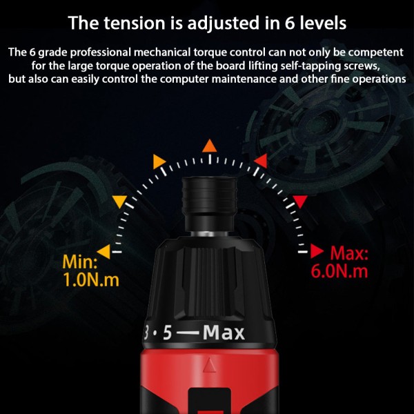 Precision Electric Torque Screwdriver Set for Model Building Precision Electric Torque Screwdriver Set for Model Building