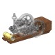 RETROL HM-01 Wood Base, Fuel Tank & Pipe Set
