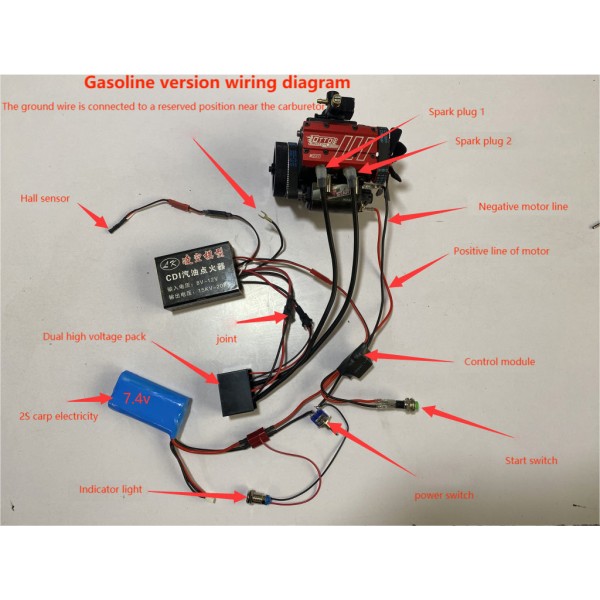 TOYAN FS-L200AC / SEMTO Gasoline Conversion Kit TOYAN FS-L200AC / SEMTO Gasoline Conversion Kit
