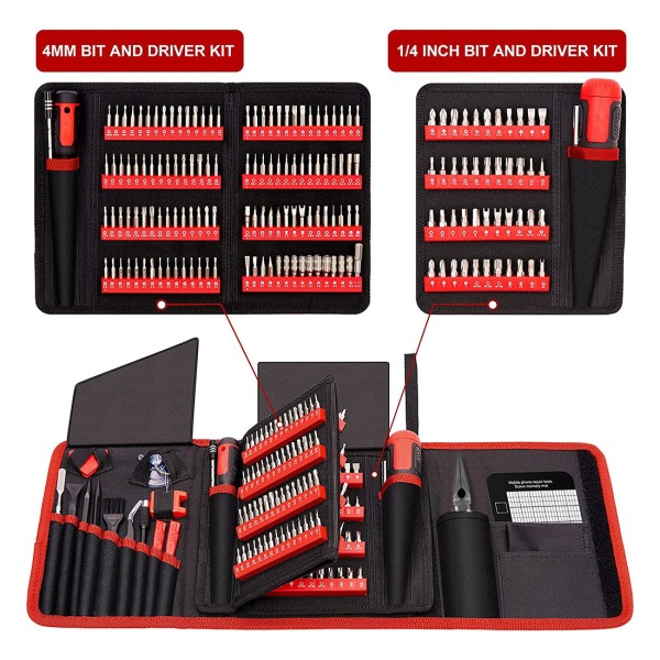 120-Piece Model Building Screwdriver & Repair Tool Set