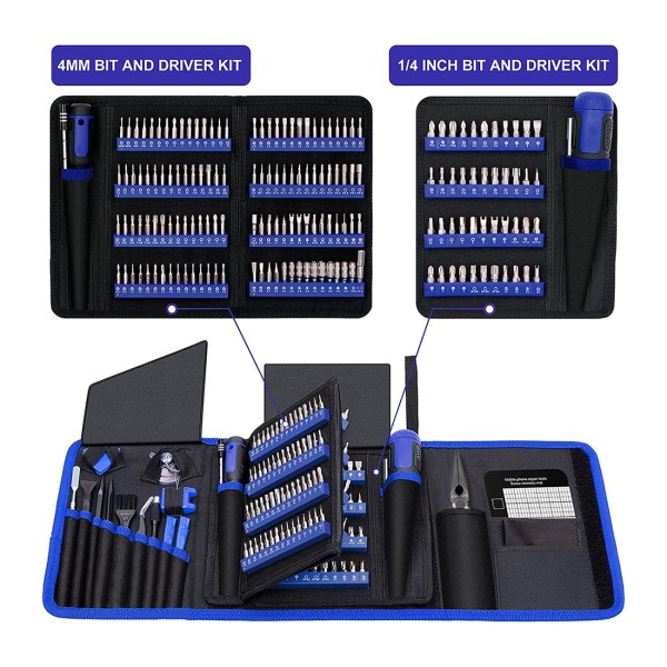 120-Piece Model Building Screwdriver & Repair Tool Set