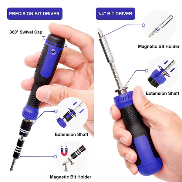 120-Piece Model Building Screwdriver & Repair Tool Set