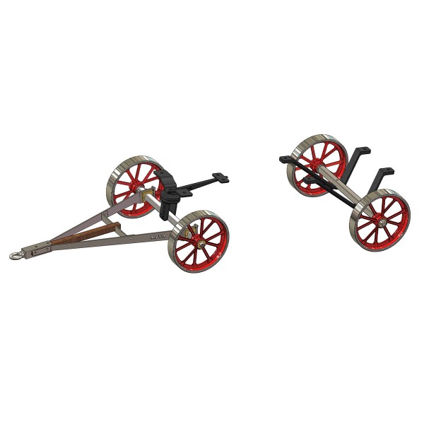 RETROL HM-01 Four-Wheel Steering Transport Cart RETROL HM-01 Four-Wheel Steering Transport Cart
