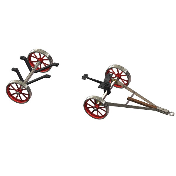 RETROL HM-01 Four-Wheel Steering Transport Cart RETROL HM-01 Four-Wheel Steering Transport Cart