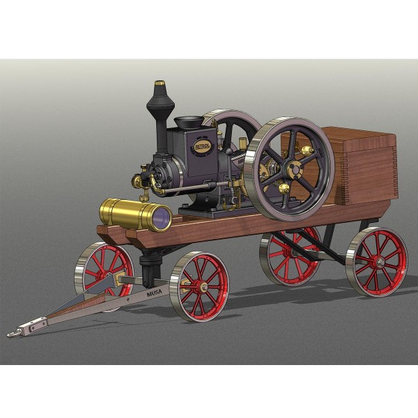 RETROL HM-01 Four-Wheel Steering Transport Cart RETROL HM-01 Four-Wheel Steering Transport Cart