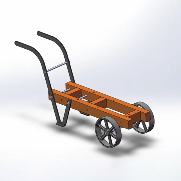 RETROL / OKMO D-Type Engine Handcart Frame RETROL / OKMO D-Type Engine Handcart Frame