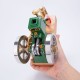 ENJOMOR 6cc Antique Hit-and-Miss Engine with Stand