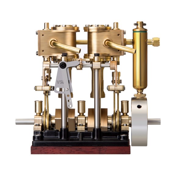 KACIO LS2-13S Twin-Cylinder Marine Steam Engine