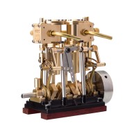 KACIO LS2-13S Twin-Cylinder Marine Steam Engine
