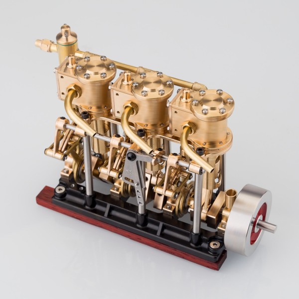 KACIO LS3-13S Three-Cylinder Marine Steam Engine