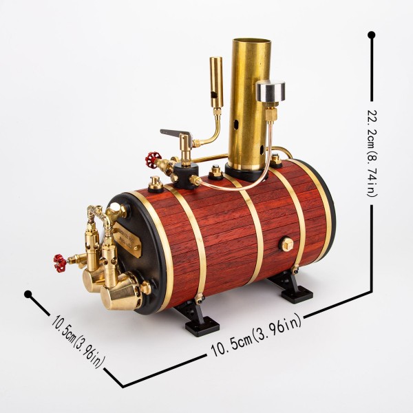 KACIO WS100L 850mL Horizontal Model Steam Boiler