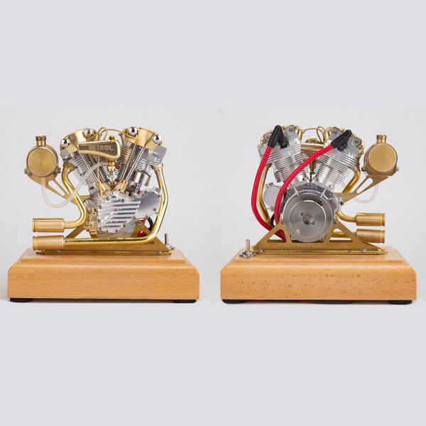 RETROL R29 4.2cc Knucklehead V-Twin Engine Model
