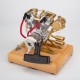 RETROL R29 4.2cc Knucklehead V-Twin Engine Model