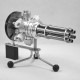 Six-Cylinder Gatling-Style Stirling Engine Model