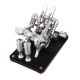 V4 Four-Cylinder Stirling Engine Generator Model