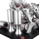 V4 Four-Cylinder Stirling Engine Generator Model
