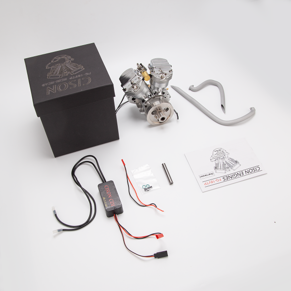 CISON FG-VT9 9cc Air-Cooled V-Twin Gasoline Engine