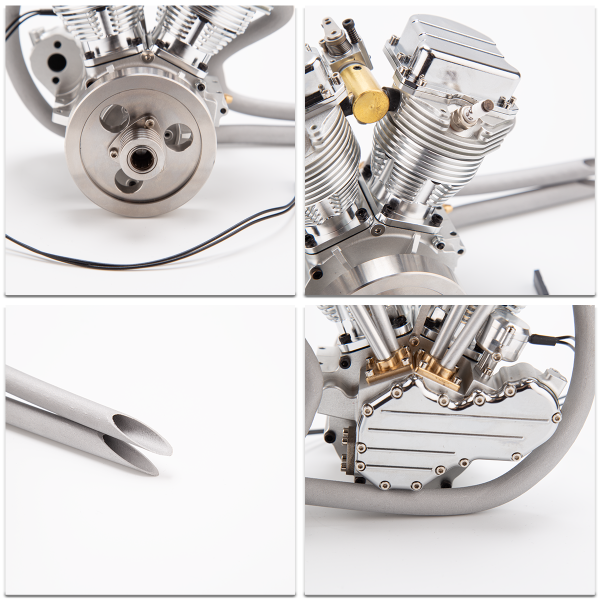 CISON FG-VT9 9cc Air-Cooled V-Twin Gasoline Engine