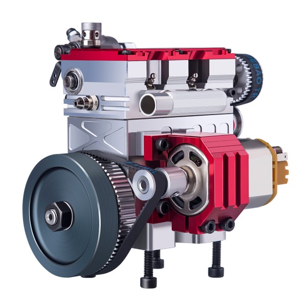 NR-200 8.6cc Water-Cooled Inline-2 Nitro Engine Model