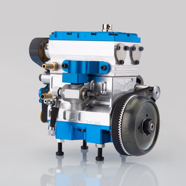 NR-200 8.6cc Water-Cooled Inline-2 Nitro Engine Model