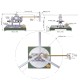 ENJOMOR Gamma Stirling Helicopter Model Kit