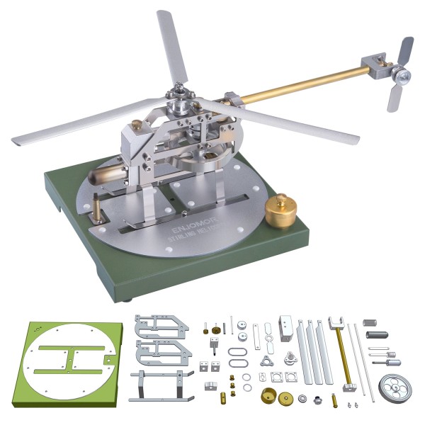 ENJOMOR Gamma Stirling Helicopter Model Kit