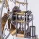 ENJOMOR Heat-Powered 4-Blade Stirling Stove Fan Model