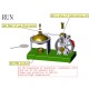 ENJOMOR Hero’s Piston Steam Engine Kit with Boiler
