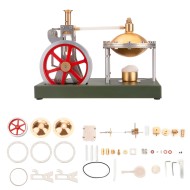 ENJOMOR Hero’s Piston Steam Engine Kit with Boiler