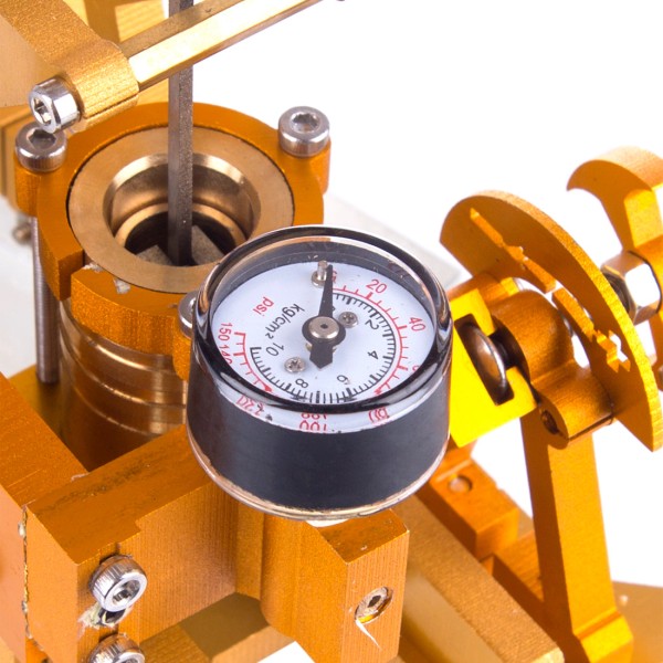 ENJOMOR Watt-Style Steam Pump Engine with Boiler