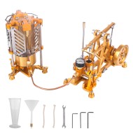 ENJOMOR Watt-Style Steam Pump Engine with Boiler
