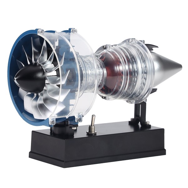 TECHING DM122 1:14 Mini Turbofan Engine Kit 170+PCS