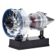 TECHING DM122 1:14 Mini Turbofan Engine Kit 170+PCS