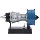 TECHING DM122 1:14 Mini Turbofan Engine Kit 170+PCS