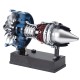 TECHING DM122 1:14 Mini Turbofan Engine Kit 170+PCS