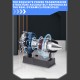 TECHING DM122 1:14 Mini Turbofan Engine Kit 170+PCS