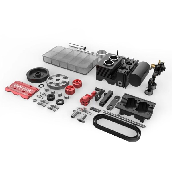 SEMTO / TOYAN FS-L200AC 7cc Inline-2 Nitro Engine Kit