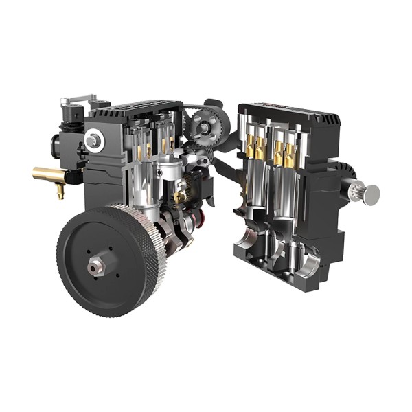 SEMTO / TOYAN FS-L200AC 7cc Inline-2 Nitro Engine Kit